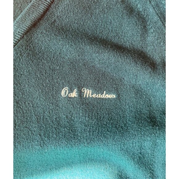 Bundle Of Four Mens Medium Sweaters Oak Meadow Golf Course Green Black Maroon - Picture 2 of 5